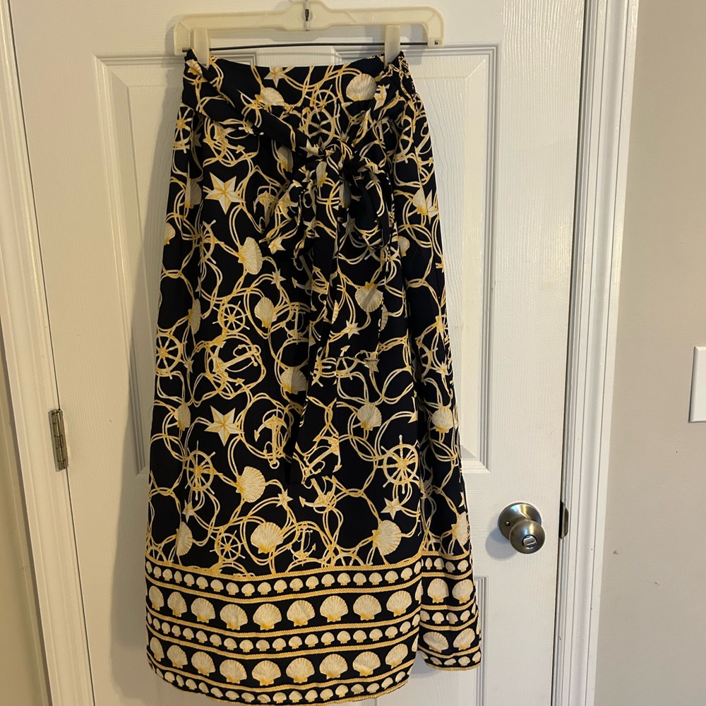 Show Me Your MuMu Blue and Yellow Skirt